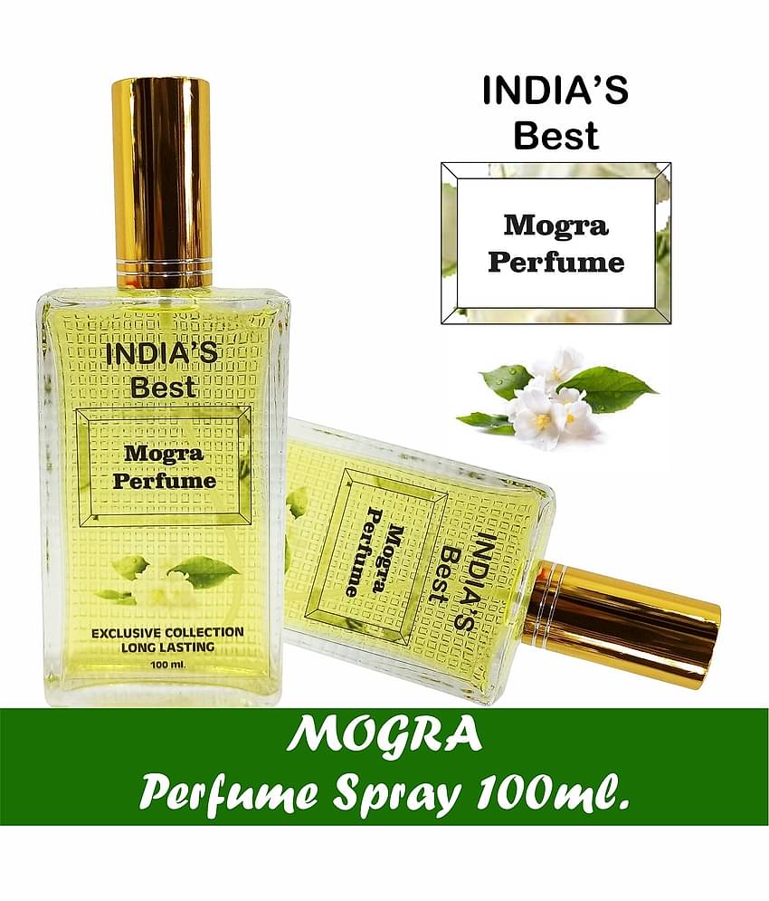 Indra Sugandh Mogra Perfume Spray 100 ml. pure perfume jasmin perfume for men and women unisex perfume long lasting fragrance