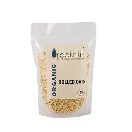 Praakritik Organic Rolled Oats 500 G