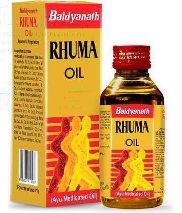 Baidyanath Rhuma Oil 200Ml Liquid (Pack of 2)