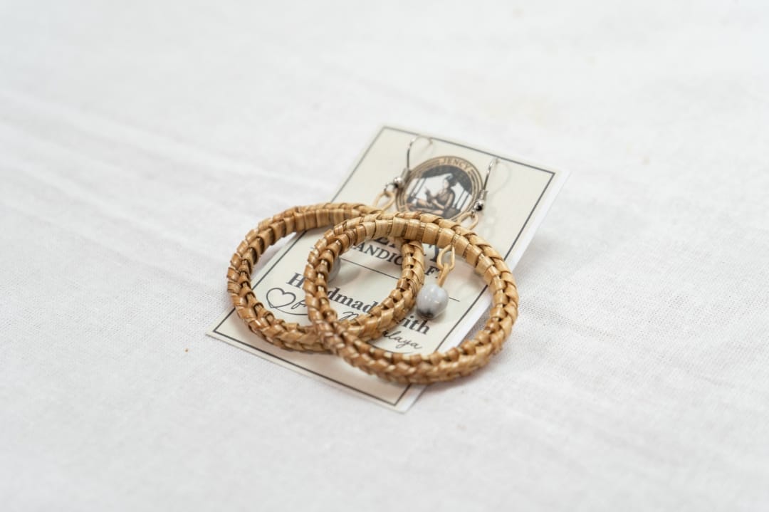 Handmade Bamboo Earrings