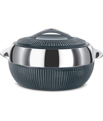 Milton Fiesta 1500 Insulated Inner Stainless Steel Casserole, 1370 ml, Grey Silver