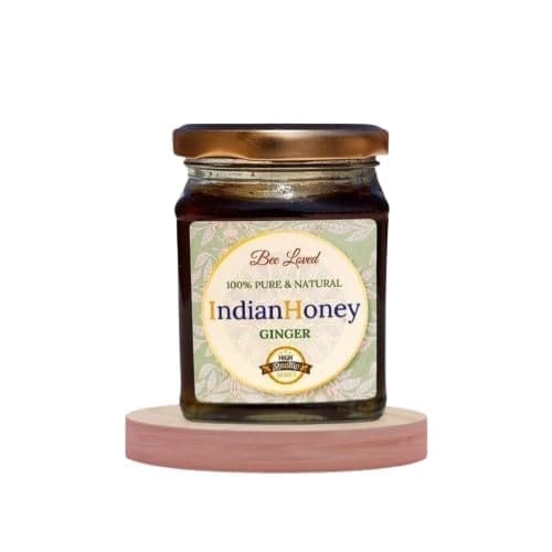 IndianHoney Ginger Natural Honey For A Spicy, Sweet Boost to Your Morning Routine