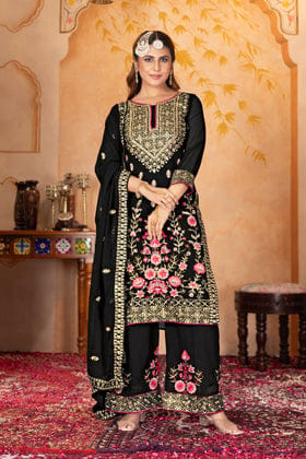Designer Party Wear Top Plazzo And Dupatta With Real Mirror Hand Work Designer Party Wear Top Plazzo And Dupatta With Real Mirror Hand Work