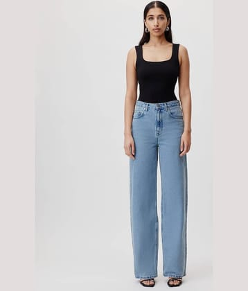 9x denims - Blue Denim Regular Fit Women's Jeans ( Pack of 1 )
