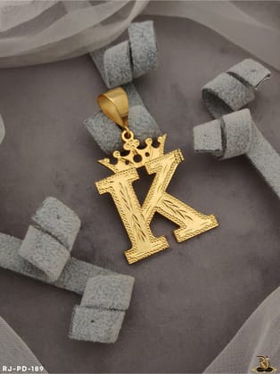 K Latter Men’s Fashion Pendant PD-189
