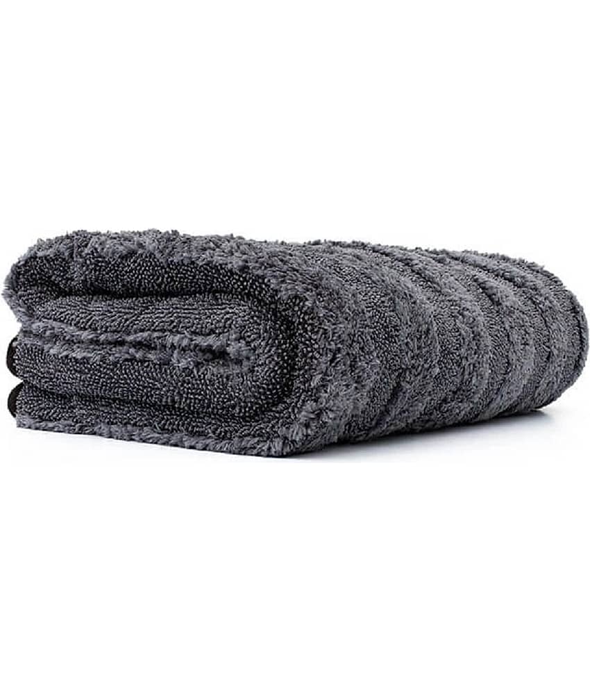 Auto Hub Grey 1300 GSM Microfiber Cloth For Automobile ( Pack of 1 )