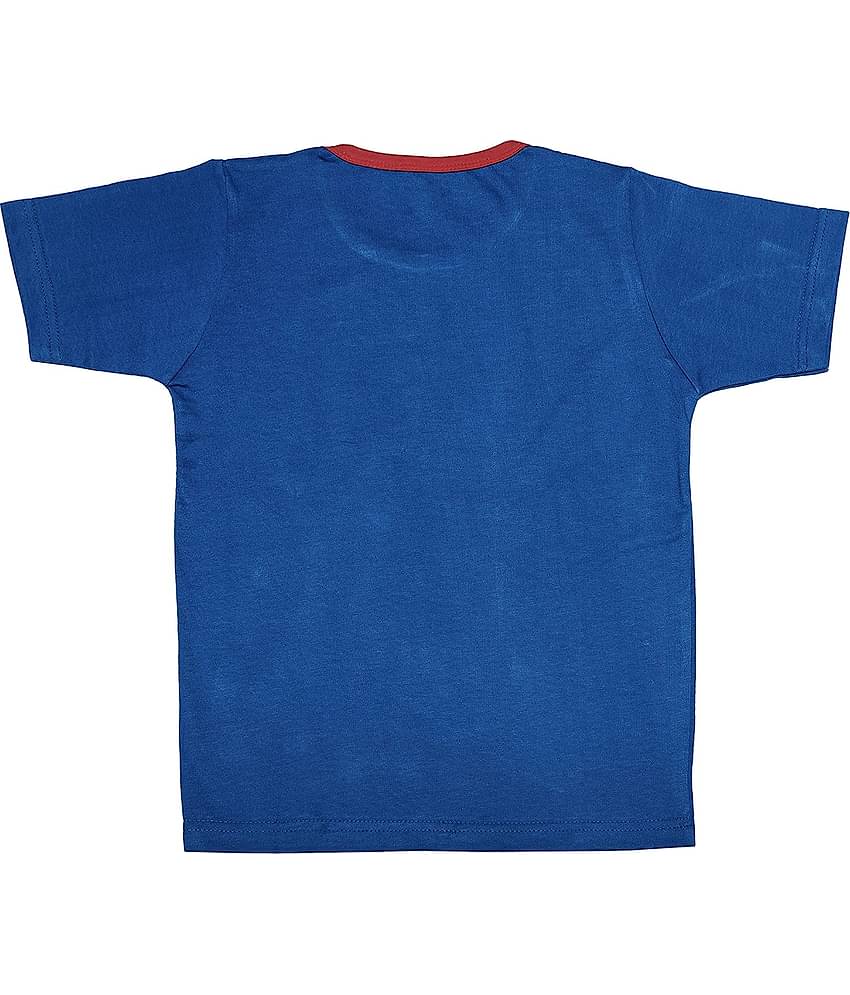 Babeezworld Pack of 2 Boys Cotton T-Shirt ( Blue )