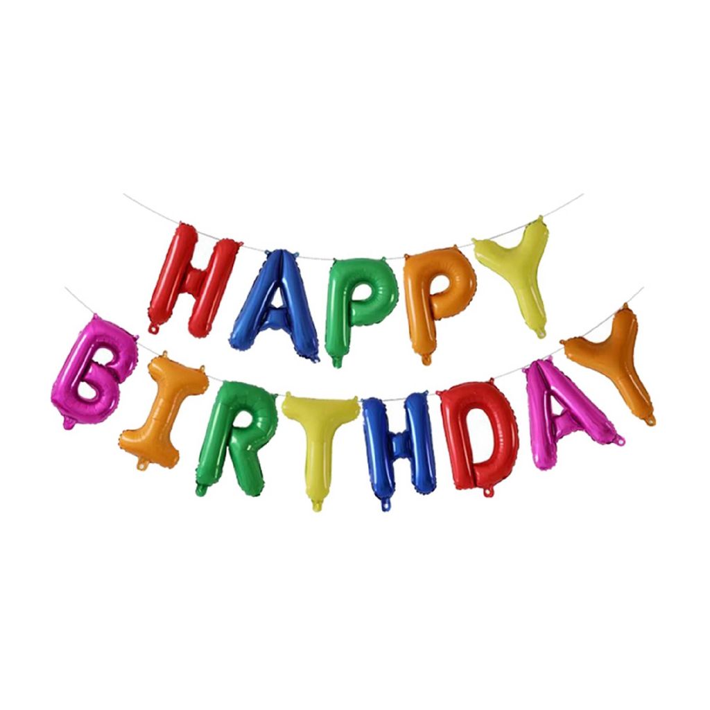 Happy Birthday Letters Balloon - Party and Festive Needs | Buy online on ZillyBuy