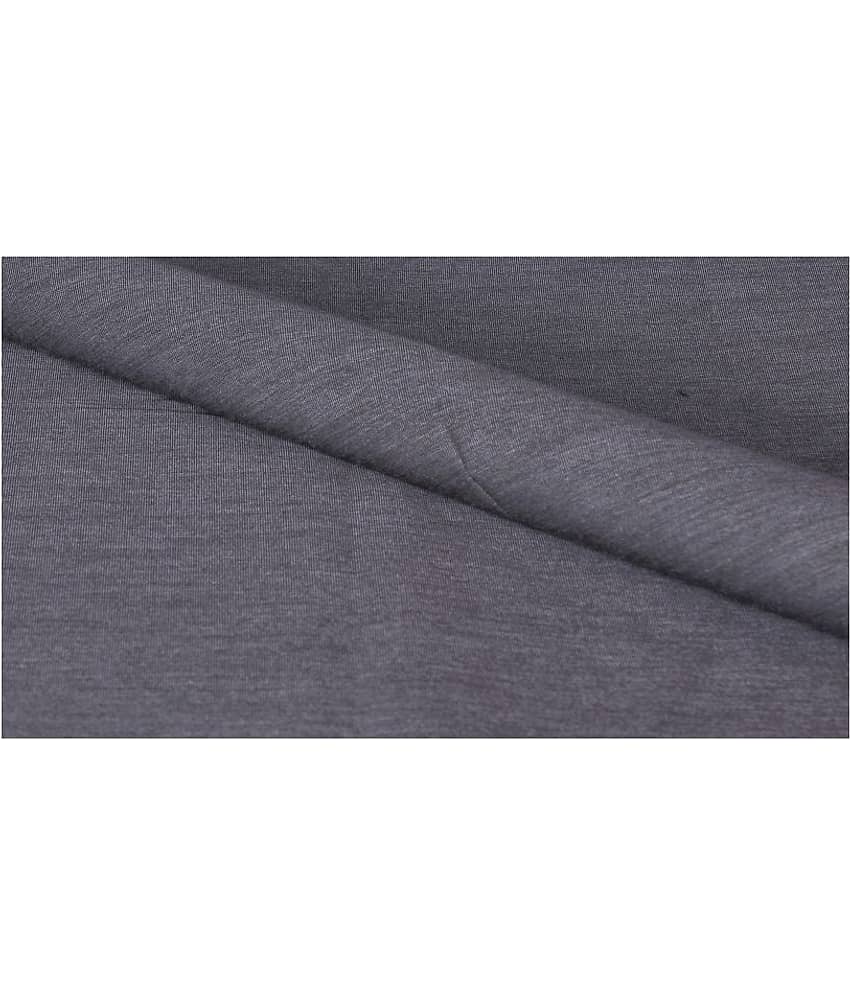 Makhanchor Black 100 Percent Cotton Unstitched Shirt pc Single