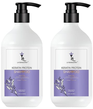 La'bangerry Damage & Repair Shampoo 500 ( Pack of 2 )