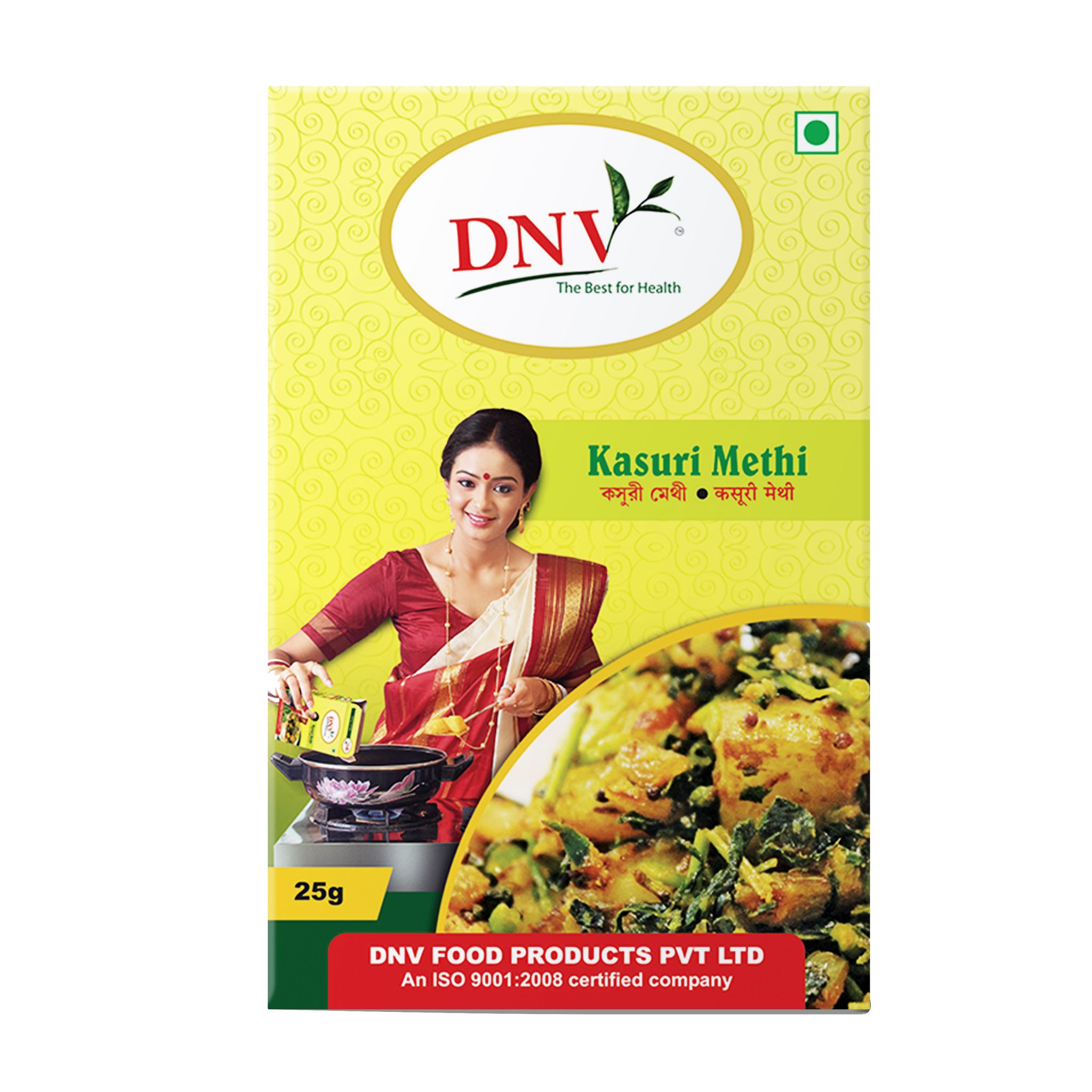 DNV Foods Kasuri Methi Box, 25 gm