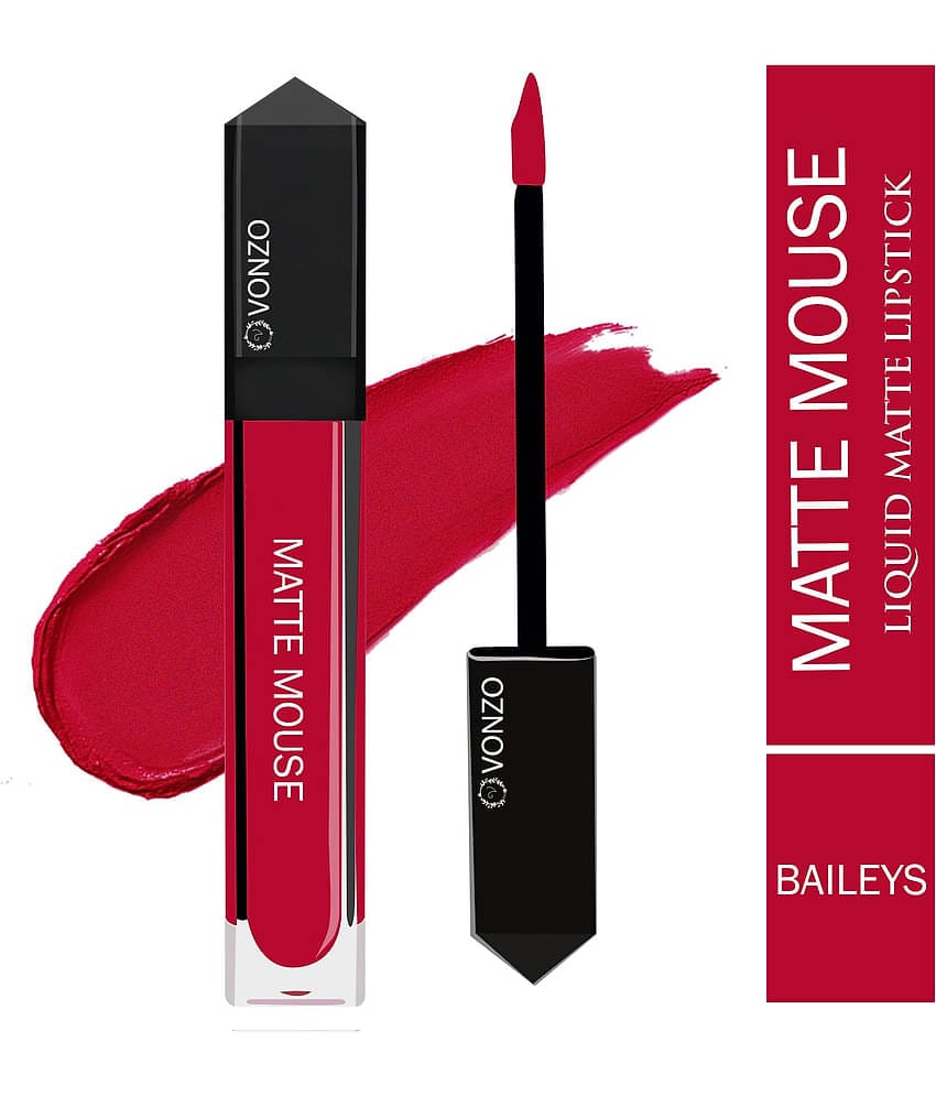 VONZO Blood Red Matte Lipstick 6