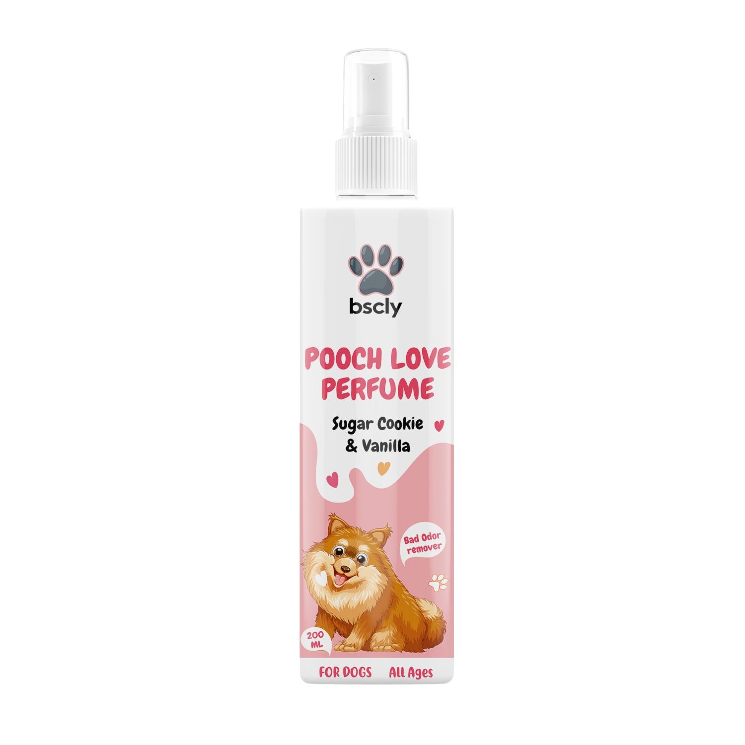 Bscly Pooch Love Perfume, 200 ml