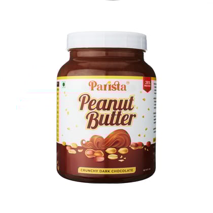 Chocolate Peanut Butter Crunchy 1 Kg Gluten Free | High Protien | Vegan