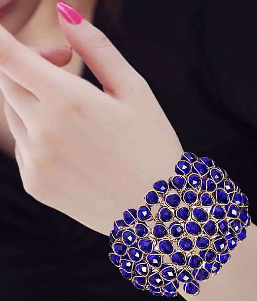Renaissance Traders - Blue Bracelet ( Pack of 1 )