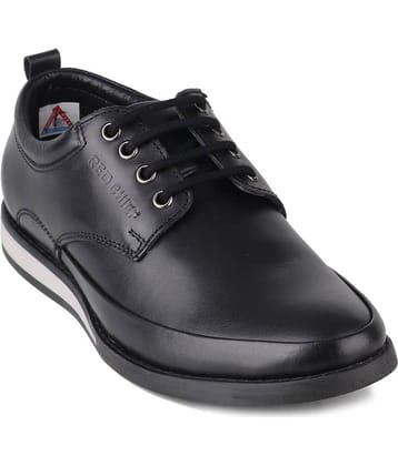 Red Chief Black Men's Derby Formal Shoes