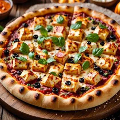 Paneer Pizza Paneer Pizza