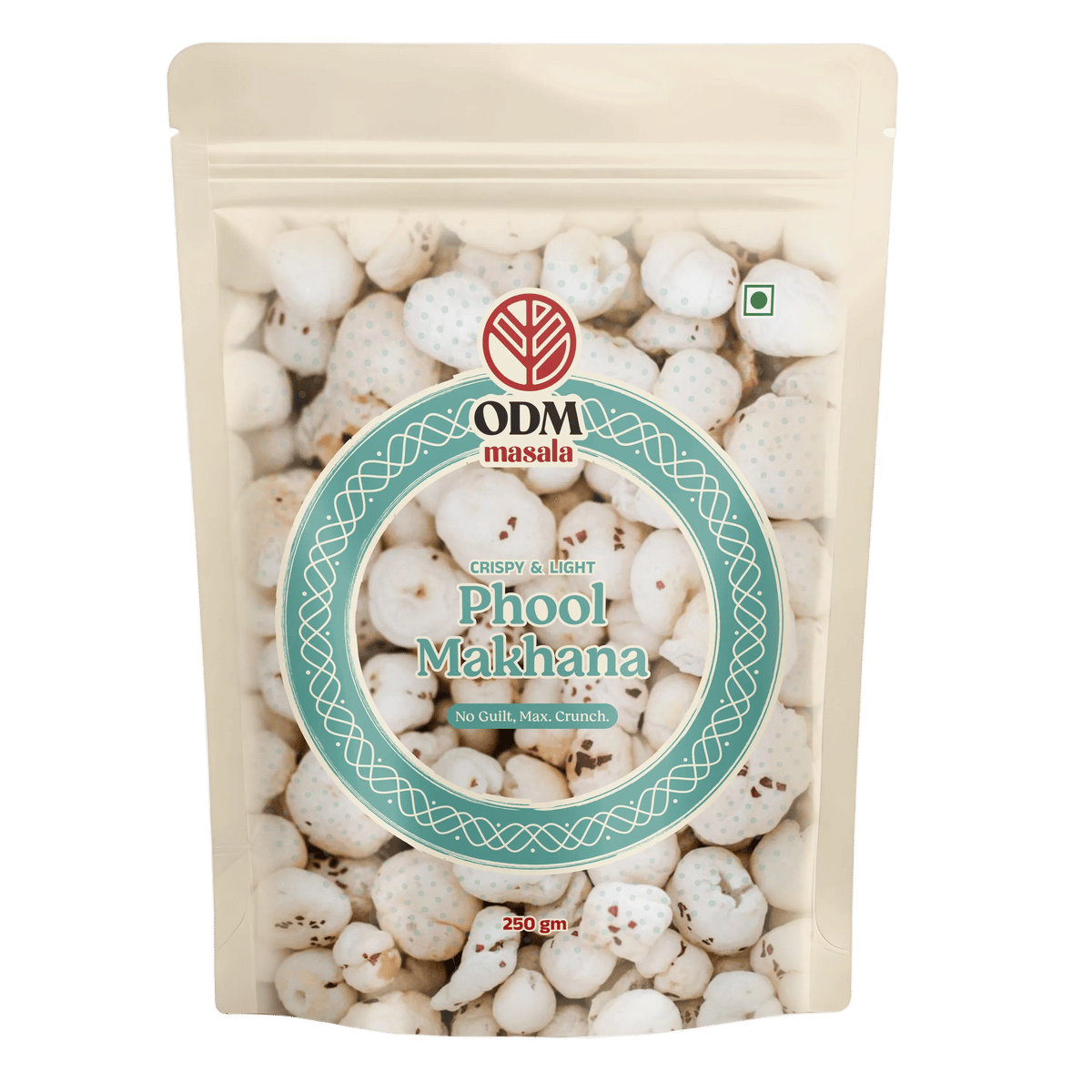 ODM Masala Makhana 6.5+ Suta Handpicked (Phool Makhana / Fox Nuts) - Jumbo