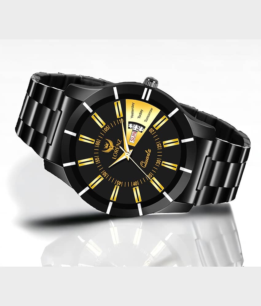 Lorenz Black Stainless Steel Analog Men's Watch