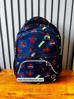 Spacious Spider-Man Backpack for Kids by NIYO TOYS-Spiderman