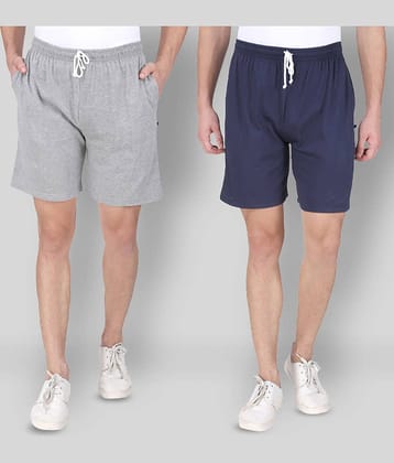 Neo Garments - Multi Cotton Men's Shorts ( Pack of 2 )