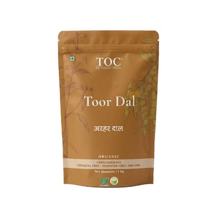 The Organic Citizen | Organic Fresh Arhar Dal (Parent) | Unpolished Toor Dal | Pesticide & Chemical Free | Organic Arhar Dal | Pure Toor Dal