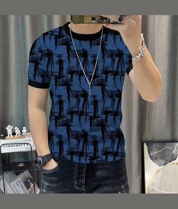 KAJARU Pack of 1 Polyester Regular Fit Men's T-Shirt ( Green )