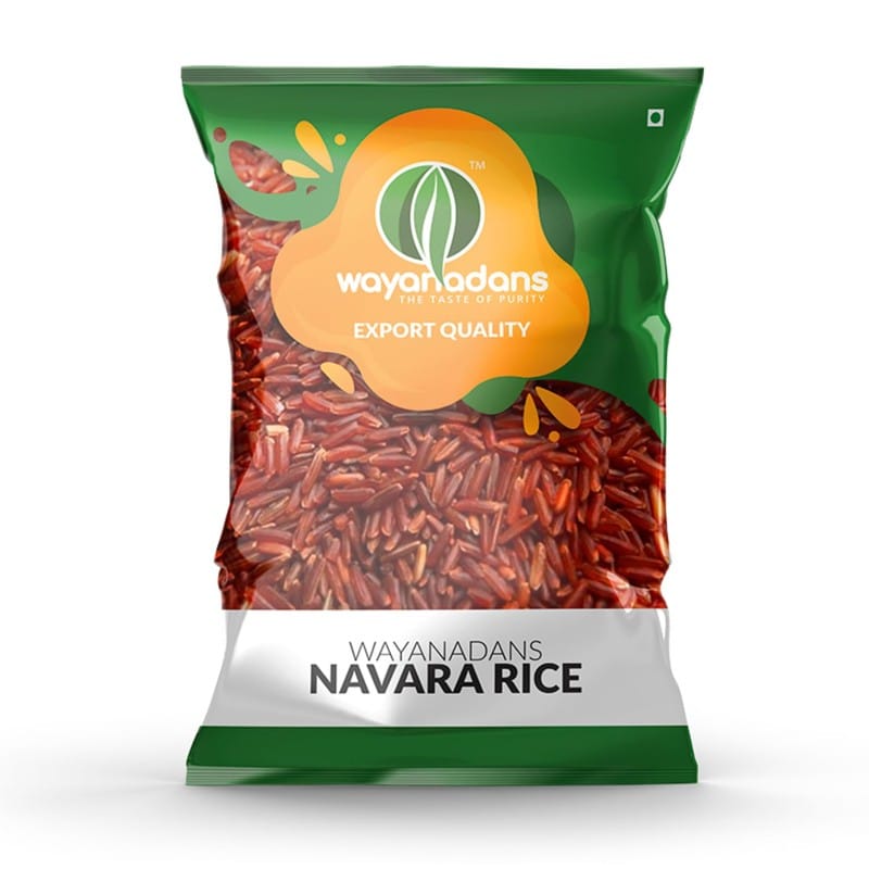 WAYANADANS Brown Rice by Navara, 100% Farm Fresh Vegan with No Added Preservatives or Flavors, 500gm