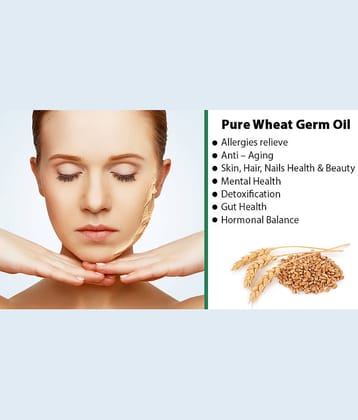 Vadhika 100 % Pure Wheatgerm Oil Essential Oil 35 ml