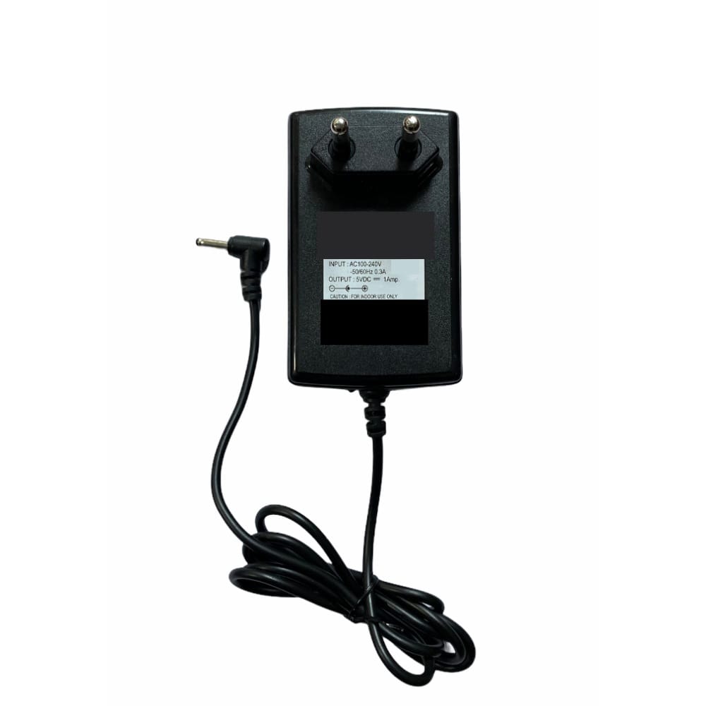 5V 1A Power Adapter, Power Supply AC Input 100 240 V and Output 5V 1A for Set Top Box-DTH Box, CCTV System, Router, Other Electronics and IT Gadgets with Vtech Pin (Black)