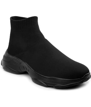 YUVRATO BAXI Sports Black Running Shoes
