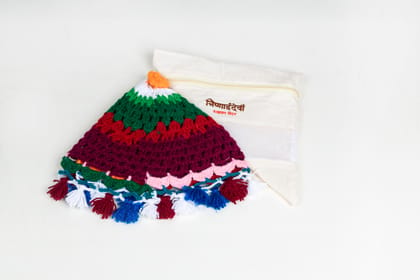 Handcrafted Woolen Toran | Traditional Decorative Door Hanging for Festive Home Décor