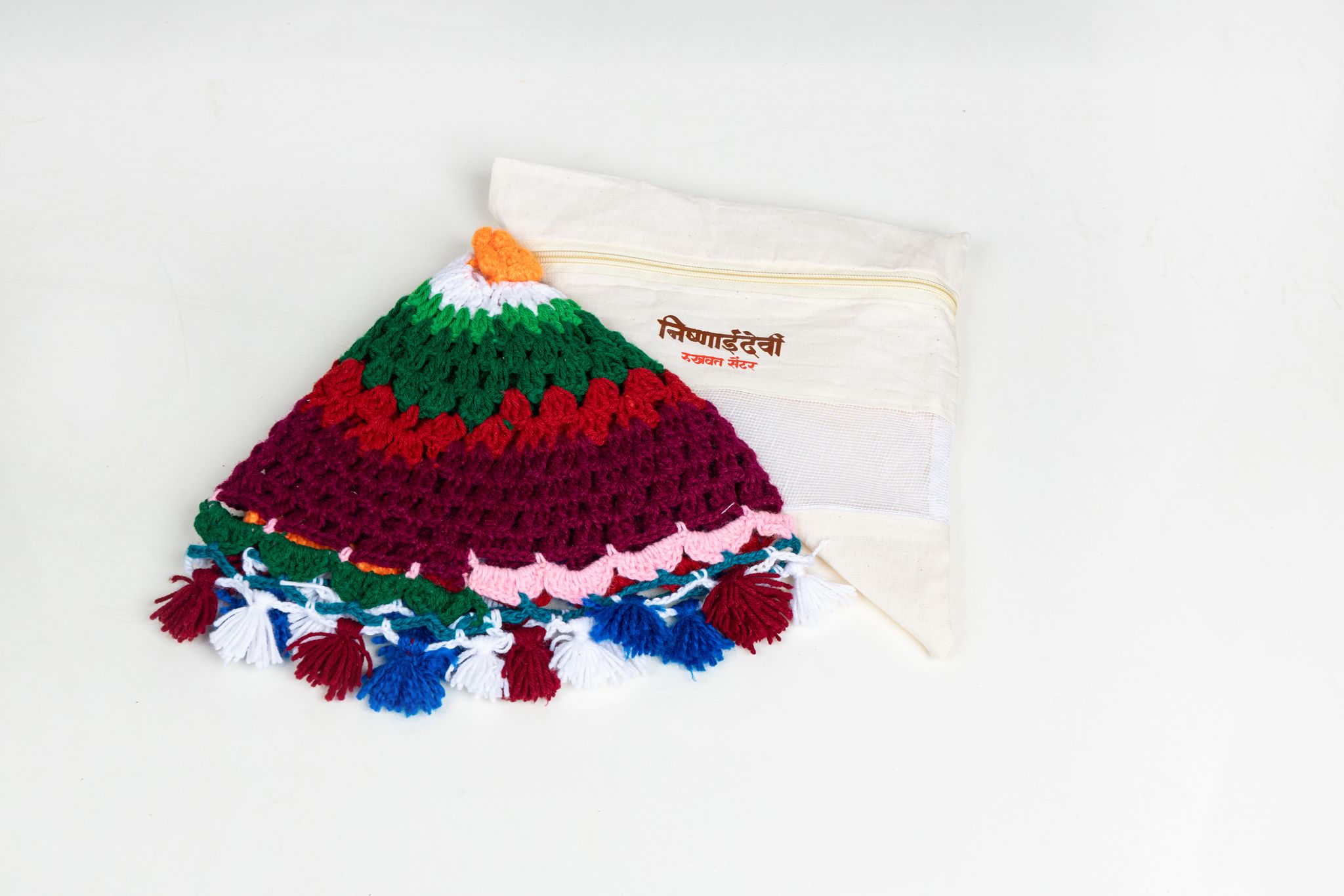 Handcrafted Woolen Toran | Traditional Decorative Door Hanging for Festive Home Décor