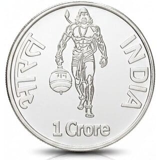 1 Crore Rupees 2024 Ram Mandir, Ayodhya Silver-plated Fantasy Coin Silver Series