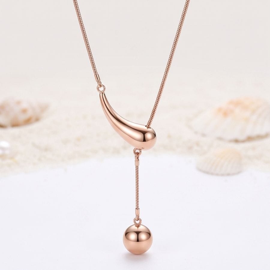 Dew Drop Dangle Necklace