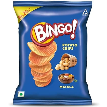 Bingo Masala Chips, 52 gm