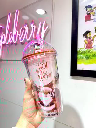Christmas Glitter Sipper | Christmas sipper