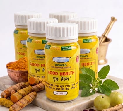 Good Health Ayurvedic Capsules for Immunity, Digestion & Vitality – Pack of 5
