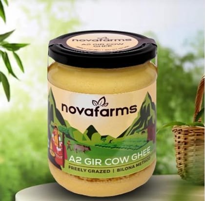 NOVAFARMS A2 GIR COW GHEE - 500 ML