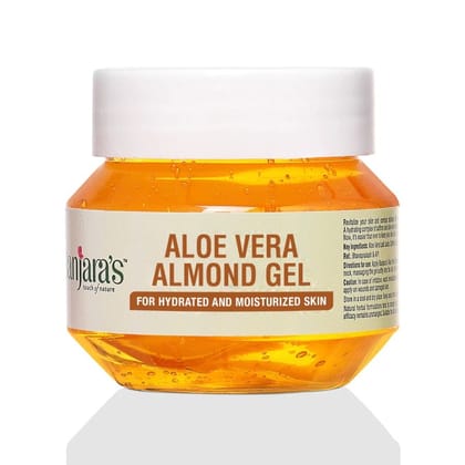 Banjara's Aloe Vera Almond Gel, 100 gm Banjara's Aloe Vera Almond Gel, 100 gm