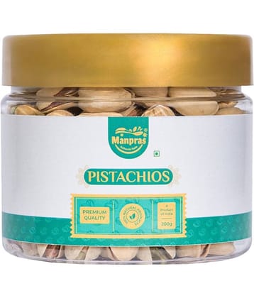 MANPRAS Premium Pistachio 200Gm (Pack of 1)