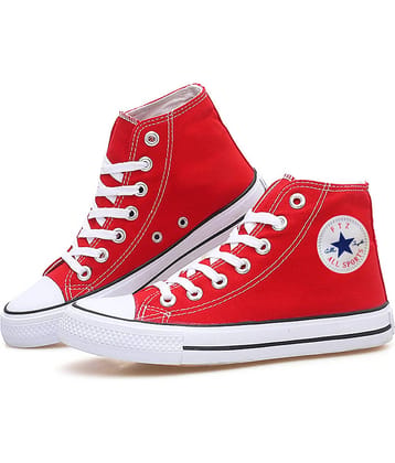 Trenduty - Red Men's Sneakers