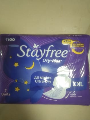 Stayfree dry max xxl 7 unit