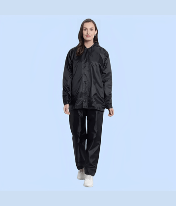 PP Kurtis Raincoat Set - Black