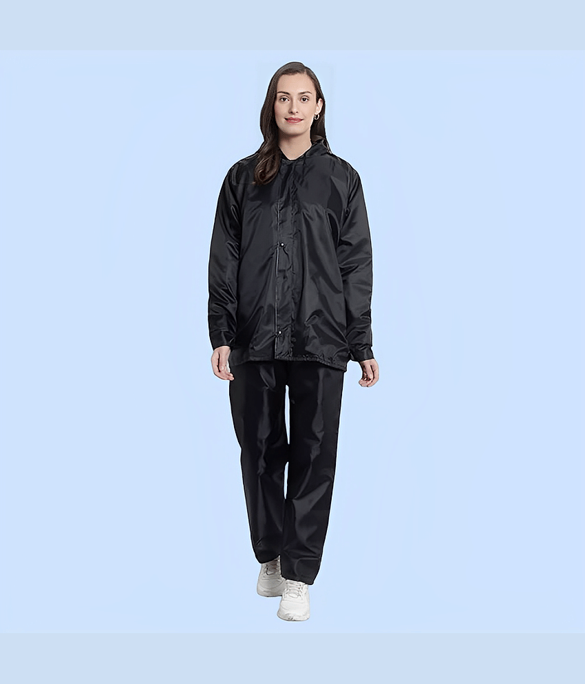 PP Kurtis Raincoat Set - Black