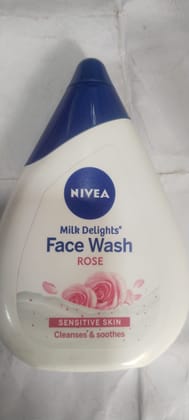 Nivea Milk delights Face wash Rose Sensitive skin 