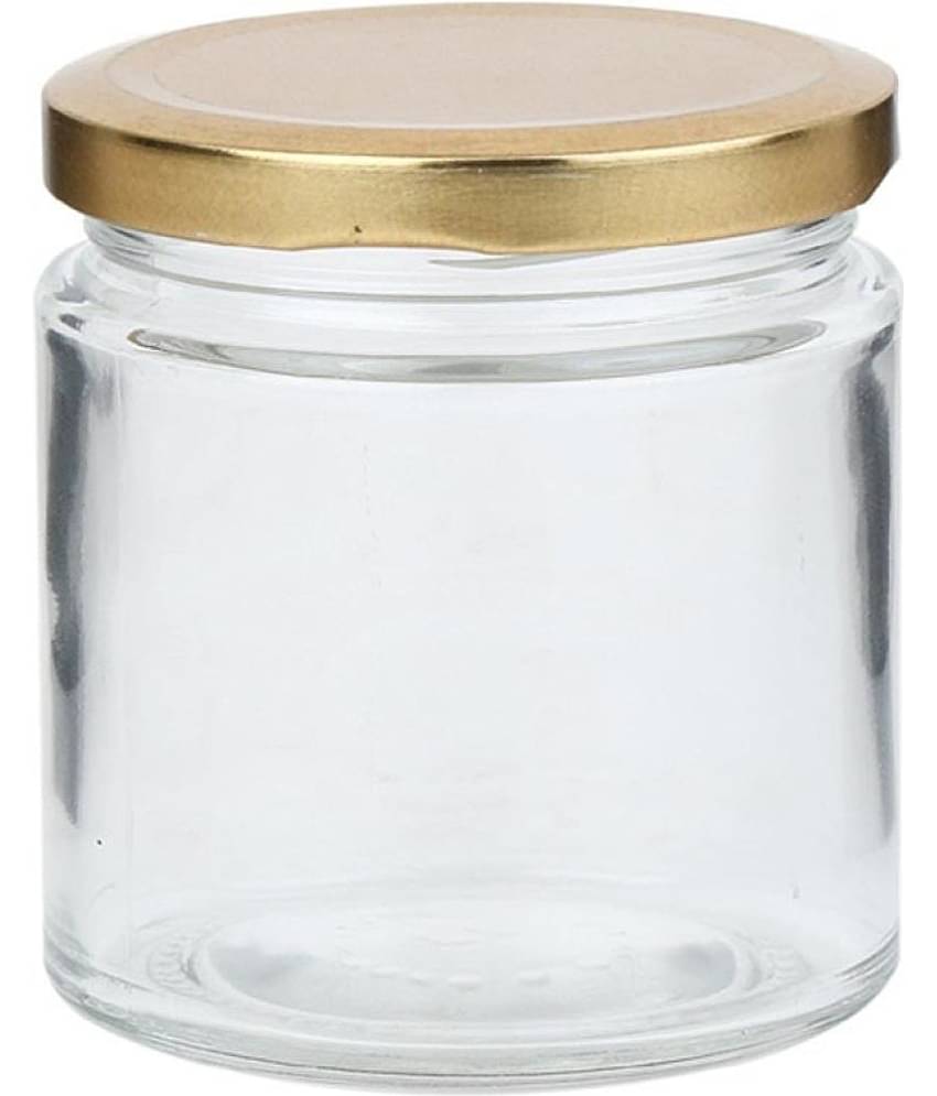 Somil - Storage Container Glass Transparent Spice Container ( Set of 1 )
