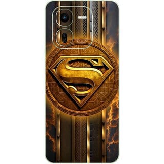 Yug Emporium iQOO Z9X 5G Superman (Back Cover, Multicolor)