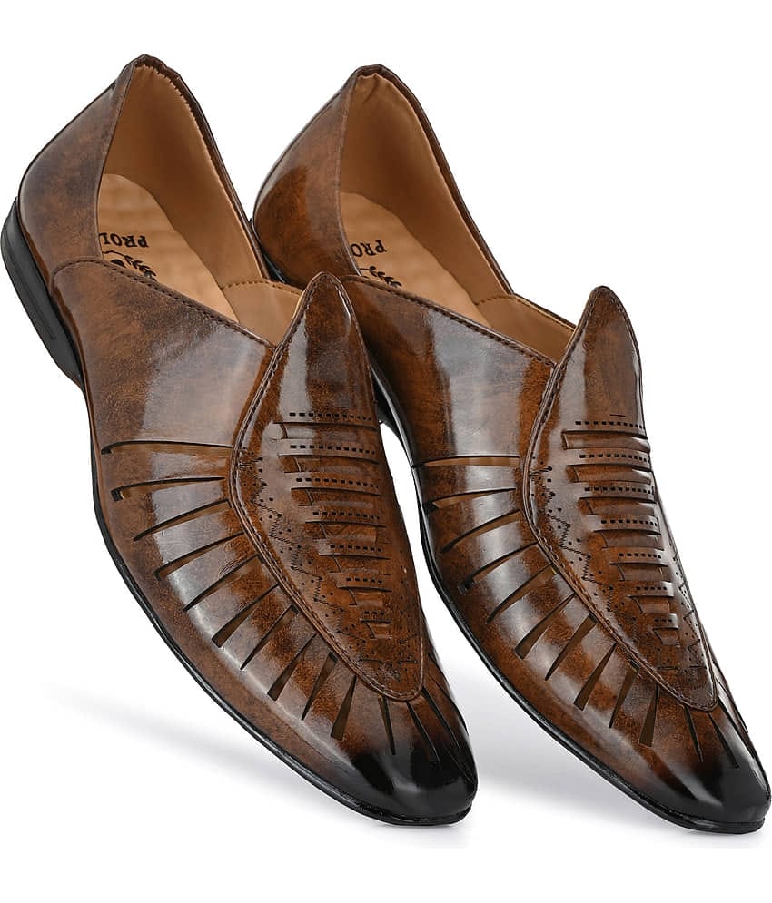 Prolific - Brown Men's Slip-on Shoes