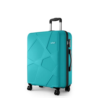 Safari Large Pentagon Pro 8 Wheels Spinner 75Cm Size Checkin Trolley Bag, Hard Case Polypropylene 360 Wheeling Luggage for Men & Women, Travel Bag, Suitcase for Travel, Trolley Bags for Travel, Cyan Safari Large Pentagon Pro 8 Wheels Spinner 75Cm Size Ch Safari Large Pentagon Pro 8 Wheels Spinner 75Cm Size Checkin Trolley Bag, Hard Case Polypropylene 360 Wheeling Luggage for Men & Women, Travel Bag, Suitcase for Travel, Trolley Bags for Travel, Cyan Safari Large Pentagon Pro 8 Wheels Spinner 75Cm Size Ch